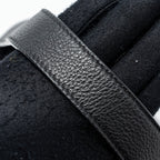 PRADA MEDIUM LEATHER TOTE BLACK SHW