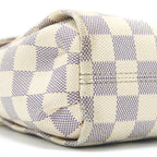 LOUIS VUITTON CROISETTE BAG DAMIER AZUR CANVAS GHW