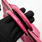 Hermes Birkin 30 Ostrich Fuchsia SHW