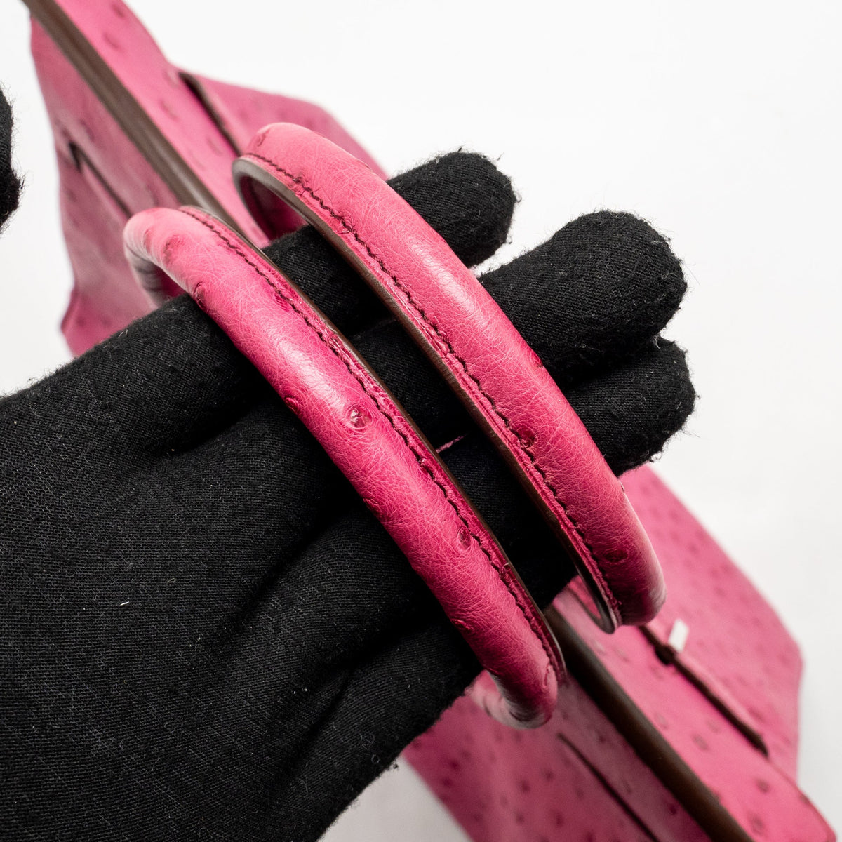 Hermes Birkin 30 Ostrich Fuchsia SHW