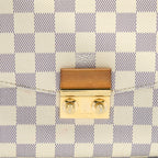 LOUIS VUITTON CROISETTE BAG DAMIER AZUR CANVAS GHW