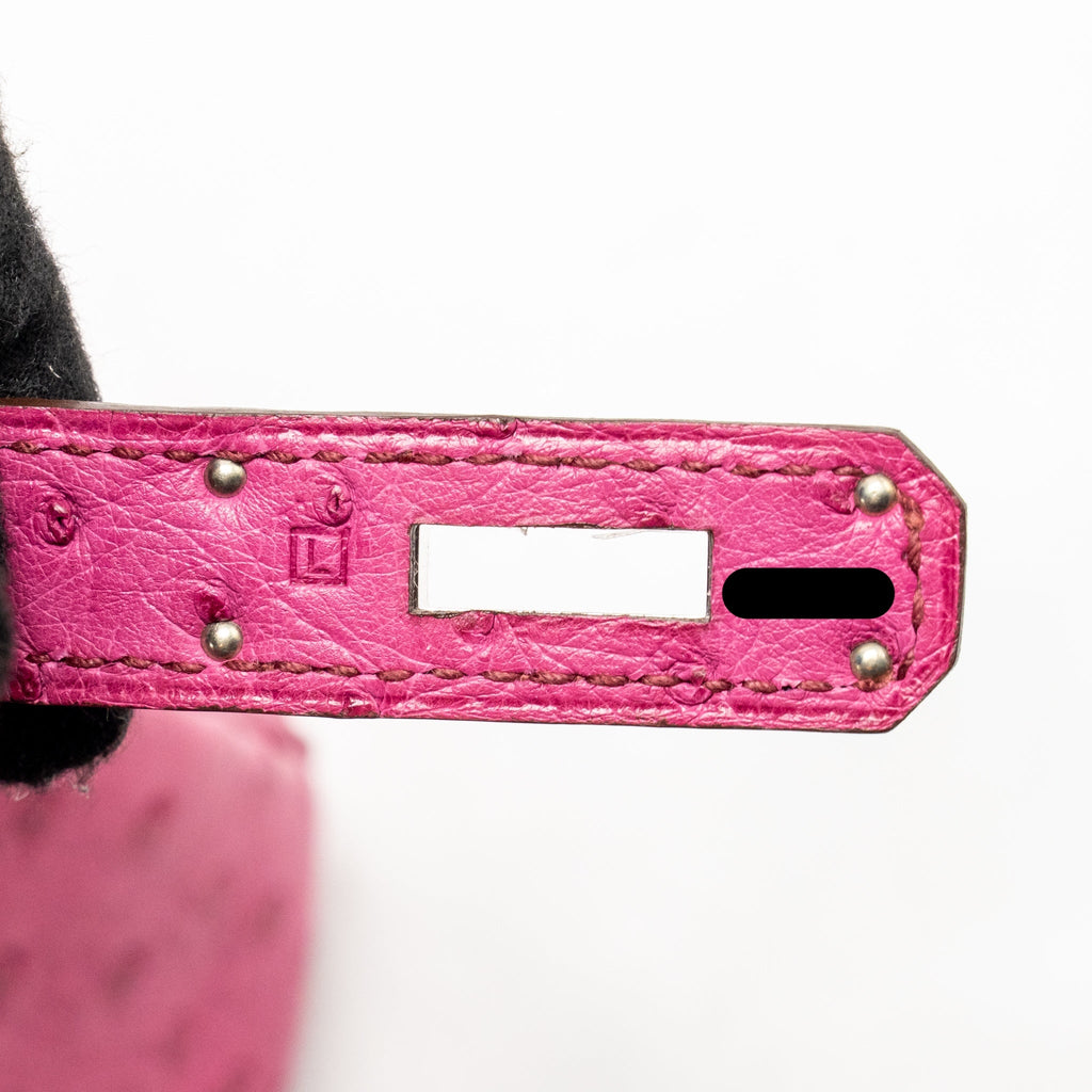 Hermes Birkin 30 Ostrich Fuchsia SHW