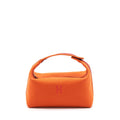 HERMES LARGE TROUSSE DE TOILETTE BRIDE A BRADC ORANGE FEU