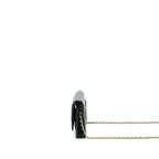 CHANEL CLASSIC WALLET ON CHAIN CAVIAR BLACK GHW( MICROCHIP)