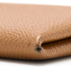 Hermes Calvi Card Holder Epsom Gold SHW