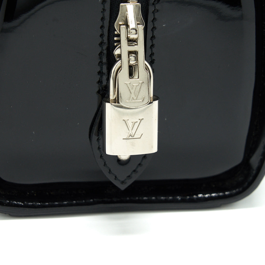 LOUIS VUITTON BOWLING BAG EPI PATENT BLACK