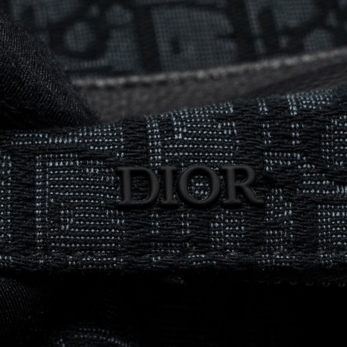DIOR RIDER BACKPACK BLACK DIOR OBLIQUE JACQUARD SHW