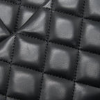 CHANEL CLASSIC DOUBLE FLAP JUMBO BAG LAMBSKIN BLACK GHW