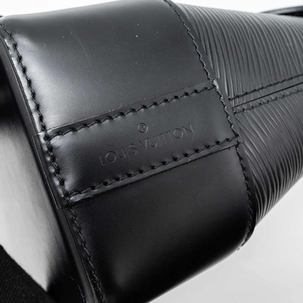 LOUIS VUITTON BAGATELLE PM EPI BLACK SHW