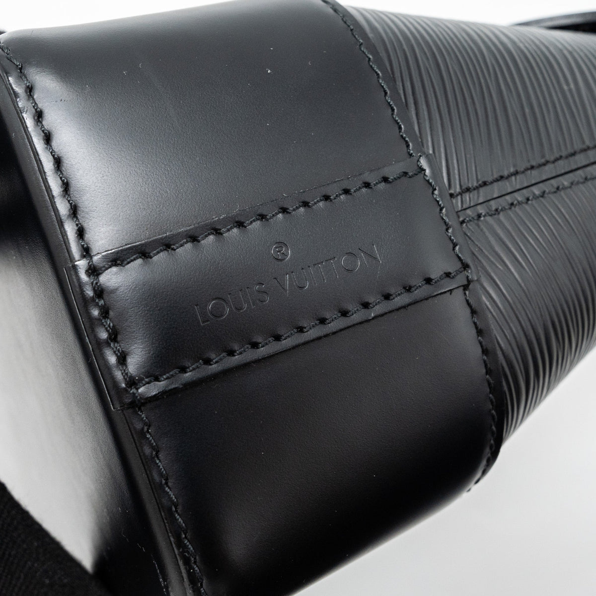 LOUIS VUITTON BAGATELLE PM EPI BLACK SHW