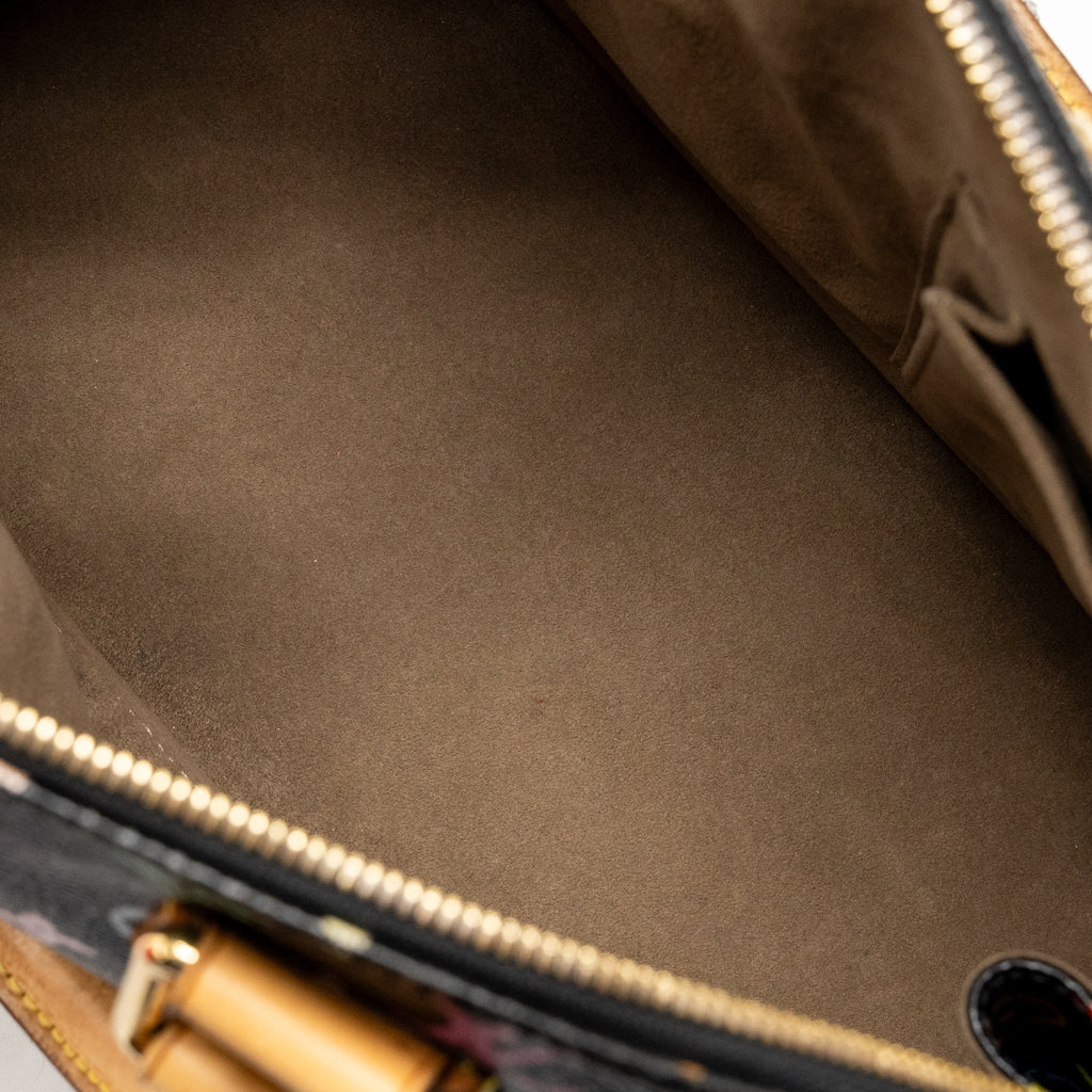 Louis Vuitton Alma Bag Monogram Canvas Black / Multicolour GHW