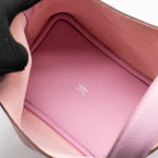 Hermes picotin 18 Lock Bag Clemence X9 Mauve Sylvestre SHW