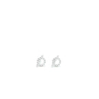Hermes Finesse Earrings White Gold with Diamonds