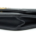 CHANEL 19 WALLET ON CHAIN LAMBSKIN BLACK WITH MULTICOLOUR HARDWARE (MICROCHIP)