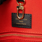 LOUIS VUITTON ONTHEGO MM MONOGRAM REVERSE CANVAS GHW