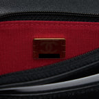 CHANEL 19 WALLET ON CHAIN LAMBSKIN BLACK WITH MULTICOLOUR HARDWARE (MICROCHIP)