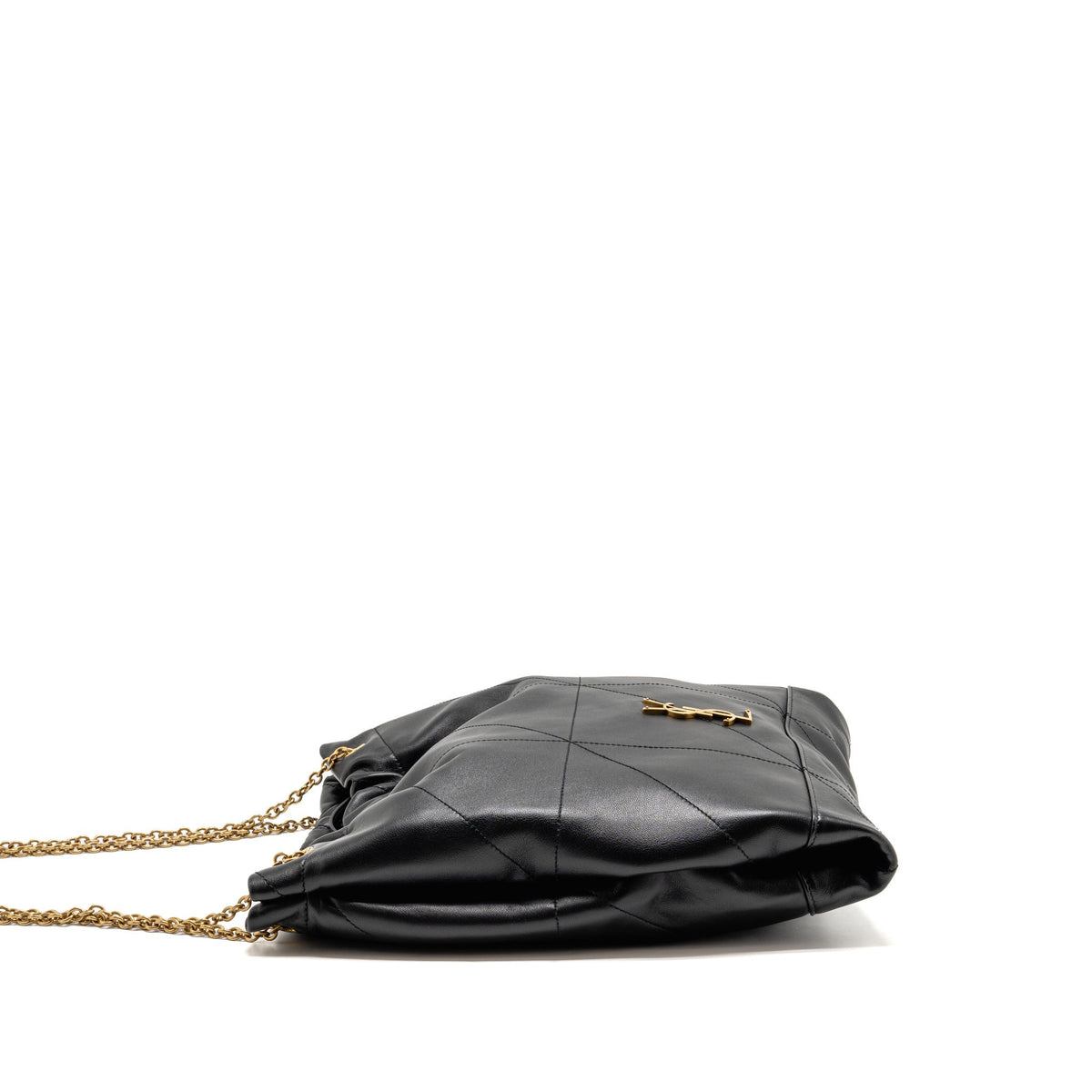 Saint Laurent/YSL Jamie Pochon Shoulder Bag Lambskin Black GHW