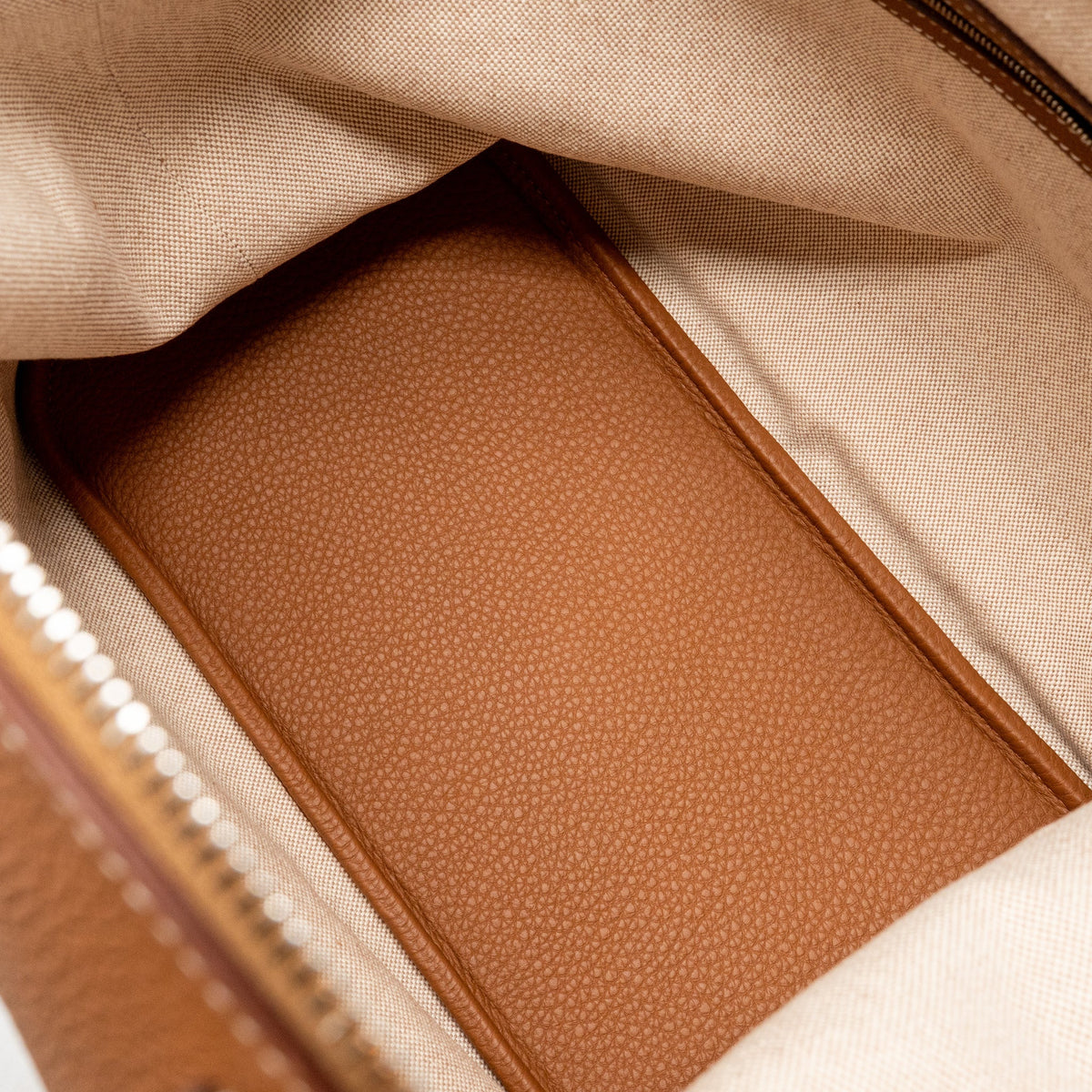 Hermes Etriviere 40 Bag Togo Gold SHW