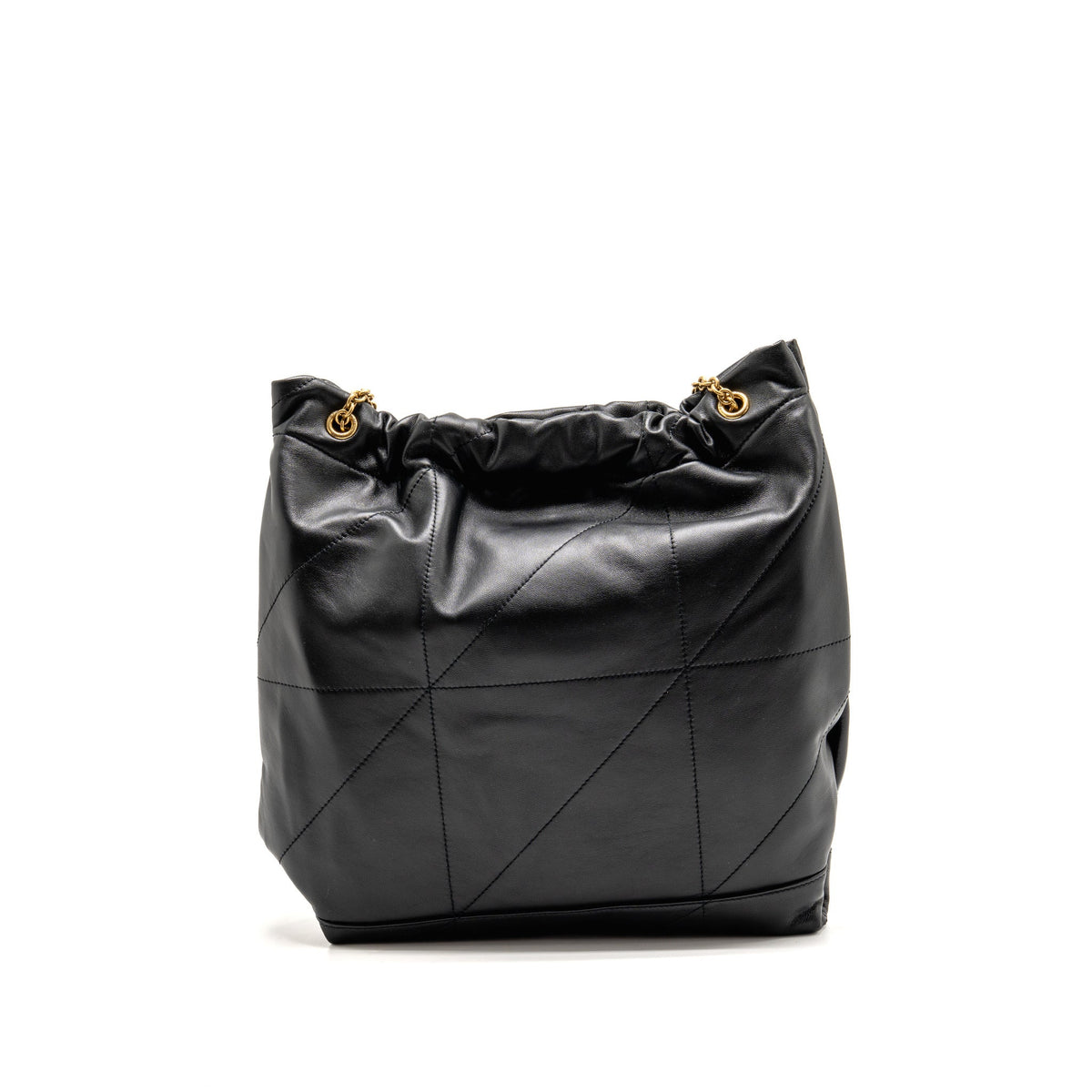 Saint Laurent/YSL Jamie Pochon Shoulder Bag Lambskin Black GHW