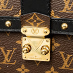 LOUIS VUITTON VERTICAL TRUNK POCHETTE MONOGRAM CANVAS GHW