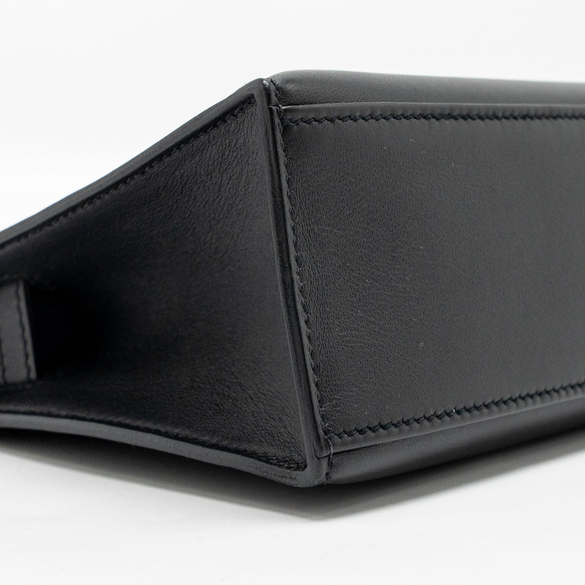 Hermes Kelly Pochette Swift Black GHW