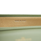 CHANEL 21B GREEN GHW PEARL CRUSH WALLET ON CHAIN
