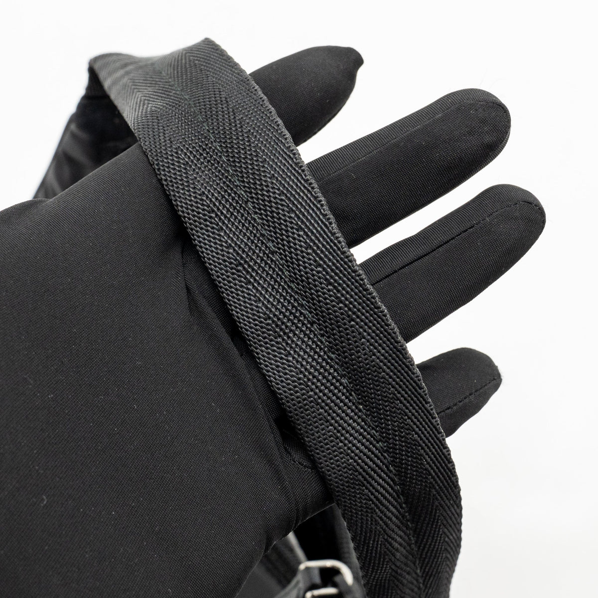 Prada Re-Edition 2000 Re-Nylon Mini Bag Black SHW