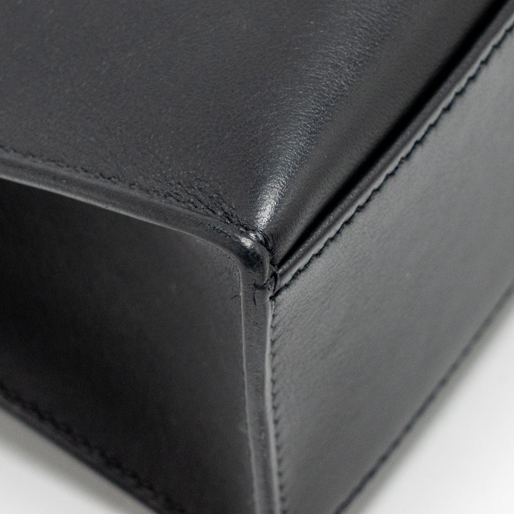 Hermes Kelly Pochette Swift Black GHW