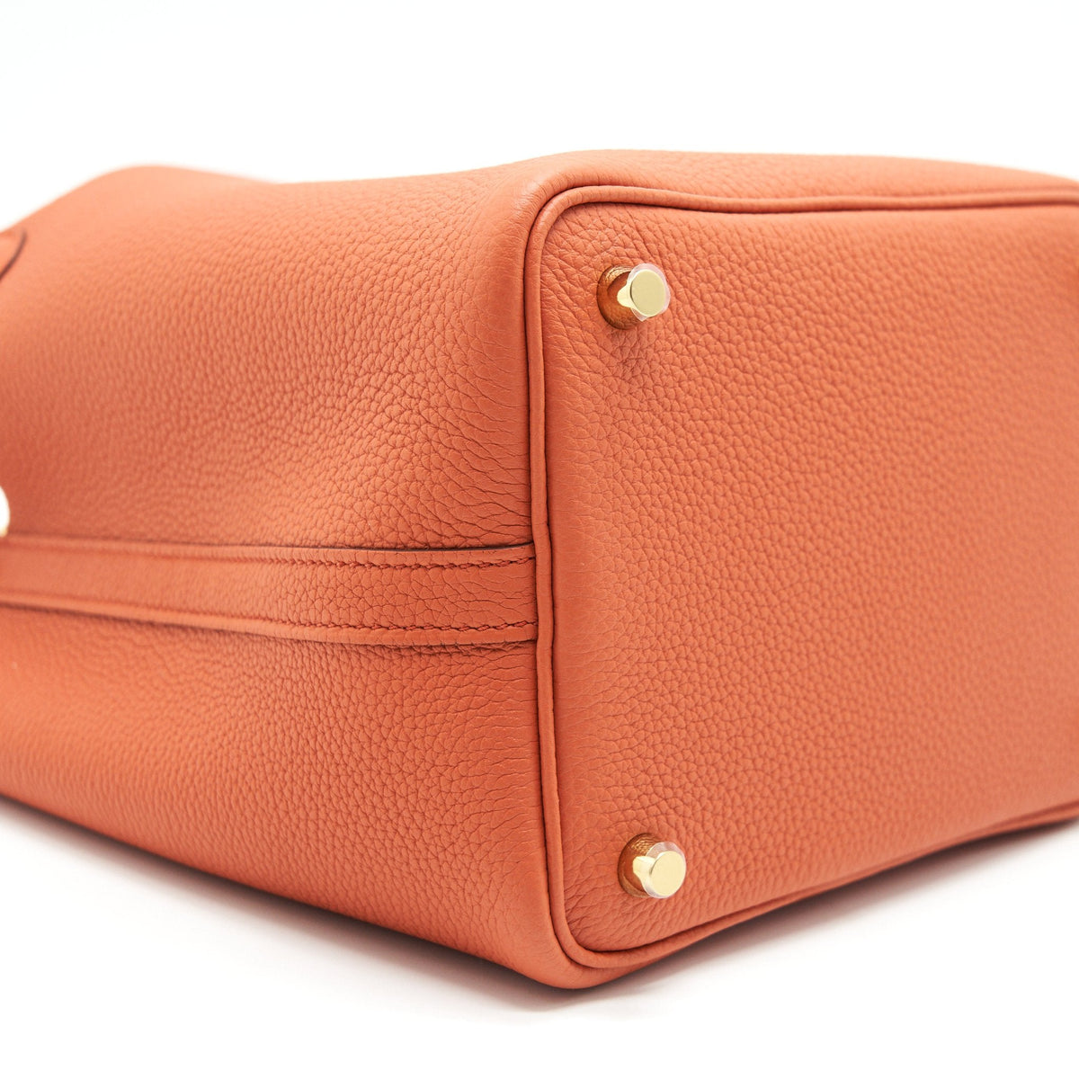 HERMES PICOTIN LOCK 18 BAG R1 TERRE BATTUE WITH GHW