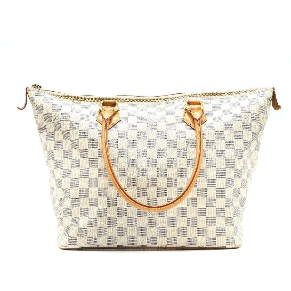 LOUIS VUITTON DAMIER AZUR COATED CANVAS TOTE BAG