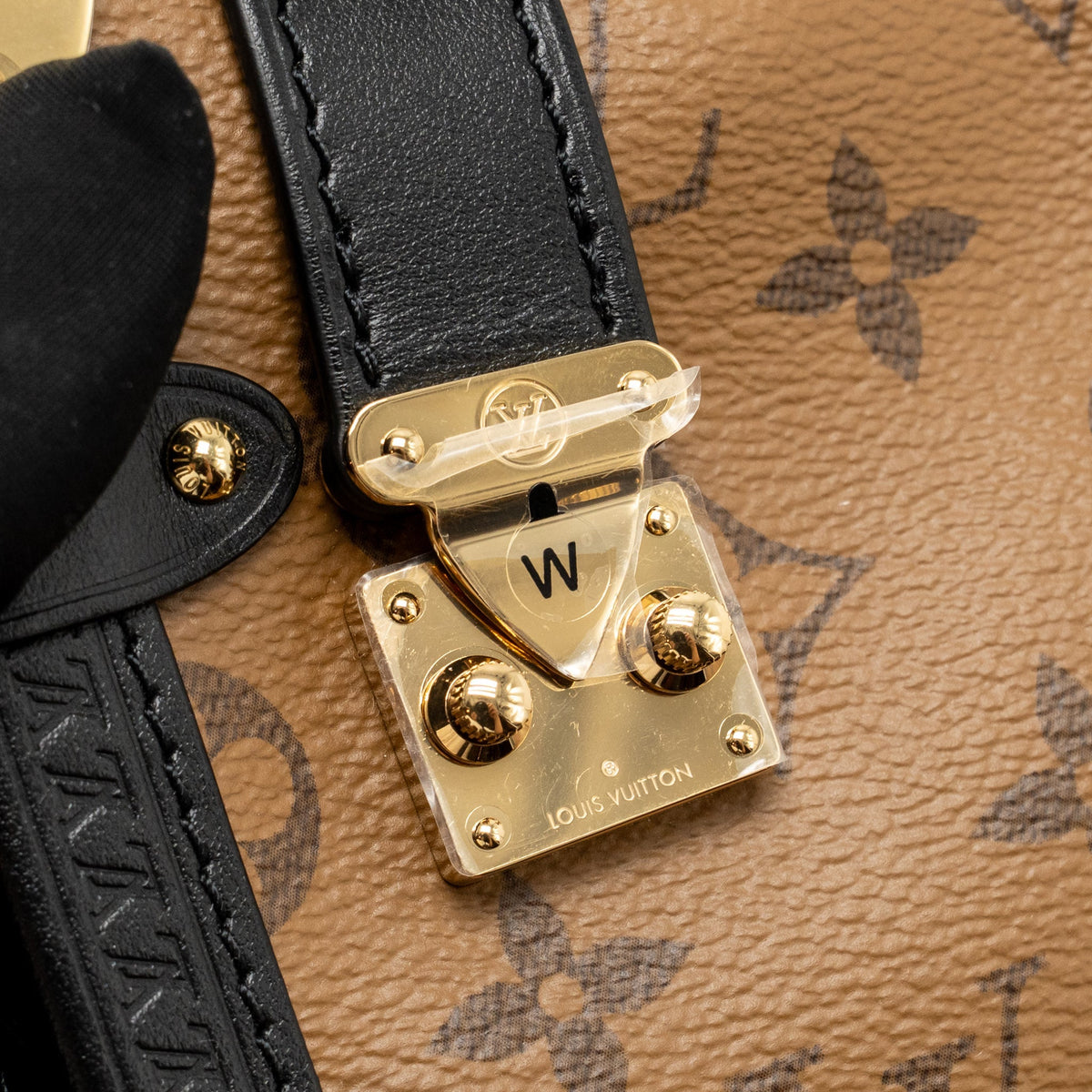 Louis Vuitton side trunk pm reverse monogram canvas GHW