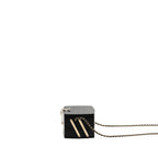 Chanel 2016 moonlight Minaudiere evening bag lucite / crystal black LGHW
