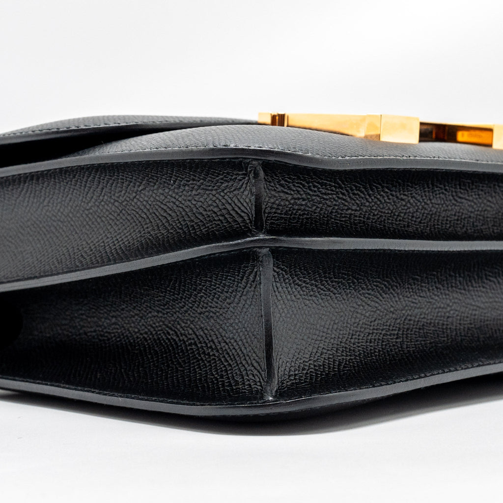 Hermes Constance 24 epsom black RGHW