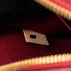 LOUIS VUITTON ALMA BB PATENT RED GHW