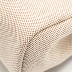 HERMES HERBAG MINI CANVAS / HUNTER LEATHER ECRU-BEIGE / FAUVE SHW