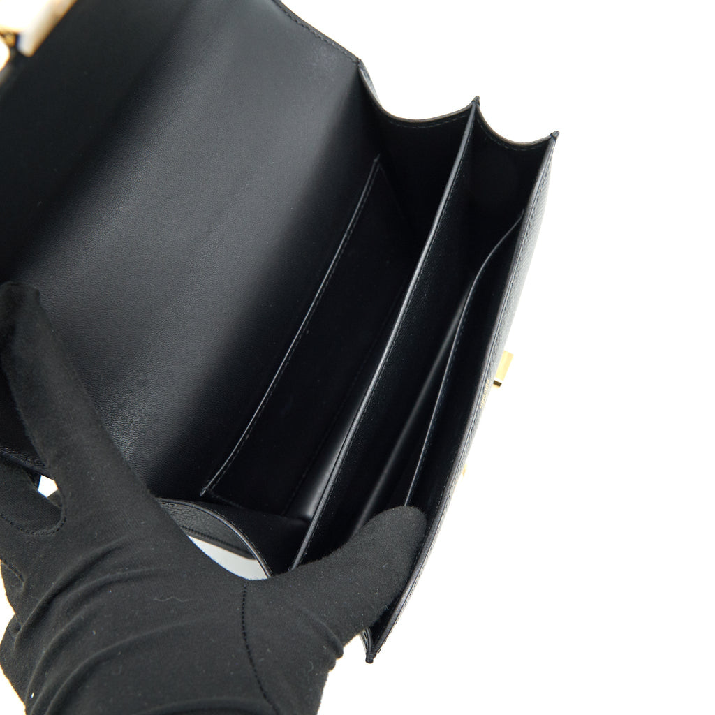 HERMES CONSTANCE MINI EPSOM BLACK GHW
