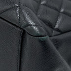 CHANEL GRAND SHOPPING TOTE CAVIAR BLACK SHW