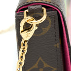LOUIS VUITTON FELICIE POCHETTE VIVIENNE MASCOT ON HOLLYWOOD DRIVE MONOGRAM CANVAS GHW