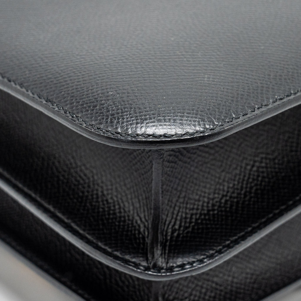Hermes Constance 24 epsom black RGHW