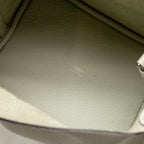 Hermes Picotin 22 lock bag Clemence Gris Neve SHW