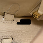 Hermes Kelly 25 Epsom Nata GHW