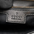Gucci medium GG marmont studded matelasse shoulder bag lambskin black GHW