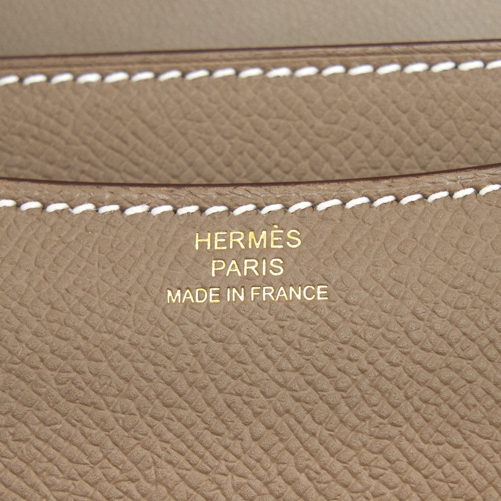 Hermes Mini Constance Epsom Etoupe RGHW (New Version)
