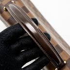 LOUIS VUITTON CROISETTE DAMIER EBENE CANVAS GHW
