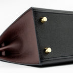 Hermes Kelly 25 Special Order Epsom Black/Rough H LGHW