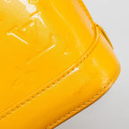 LOUIS VUITTON ALMA BB PATENT YELLOW LGHW
