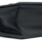 DIOR MEDIUM DIORAMA CALFSKIN BLACK SHW