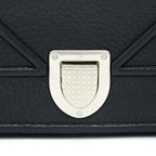 DIOR MEDIUM DIORAMA CALFSKIN BLACK SHW