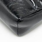 CHANEL MINI 31 BAG SHINY CALFSKIN BLACK LGHW (MICROCHIP)