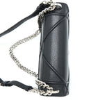 DIOR MEDIUM DIORAMA CALFSKIN BLACK SHW